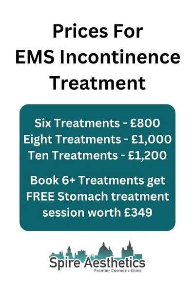 EMS Incontinence Treatment Prices Keighley